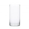 clear glass vase