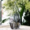 Gemoetrical glass vase