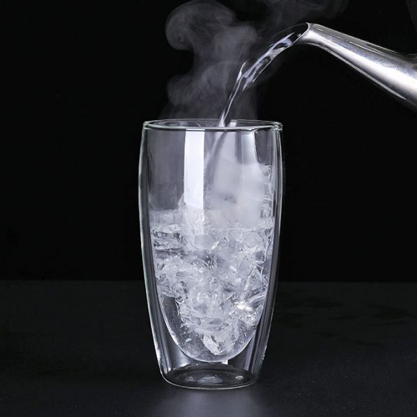 borosilicate glass cup