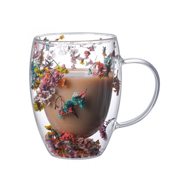 hot selling borosilicate glass cup