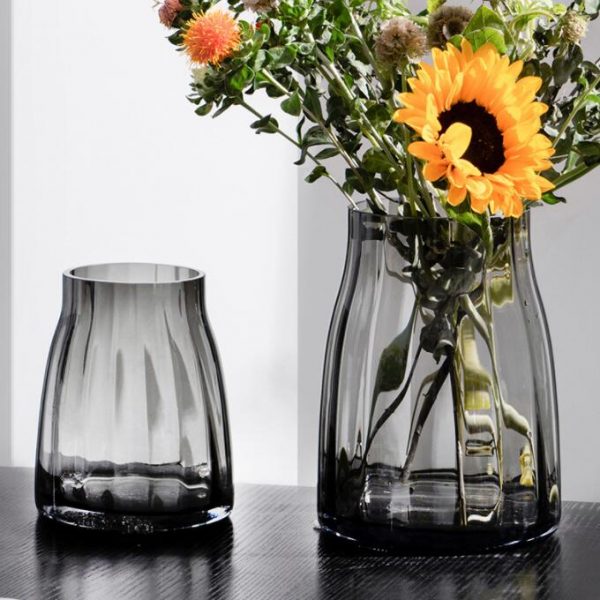 large glass vase